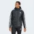 JAQUETA ADIDAS ESS 3S HIBRIDA ISOLAMENTO MASCULINO PRETO/BRANCO