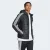 JAQUETA ADIDAS ESS 3S HIBRIDA ISOLAMENTO MASCULINO PRETO/BRANCO