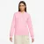JAQUETA NIKE SPORTSWEAR CLUB FLEECE FEMININA ROSA
