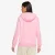 JAQUETA NIKE SPORTSWEAR CLUB FLEECE FEMININA ROSA