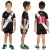 KIT UMBRO VASCO OFICIAL 1 2014 NÚMERO 10 INFANTIL BRANCO/PRETO
