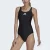 MAIO ADIDAS LOGO 3 BARS SUIT FEMININO PRETO