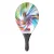 RAQUETE FRESCOBOL FAST BALL FIBRA ESTAMPA COLORIDA COLORIDO