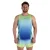 REGATA OLYMPIKUS CORRE MASCULINO VERDE/AZUL