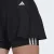 SAIA SHORTS ADIDAS ESSENTIALS 3 LISTRAS FEMININA PRETO/BRANCO