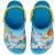 SANDÁLIA CROCS CC OLAF FROZEN CLOG INFANTIL AZUL CELESTE/AMARELO