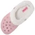 SANDÁLIA CROCS MAMMOTH EVO CLOG INFANTIL ROSA/BRANCO