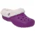 SANDÁLIA CROCS MAMMOTH EVO CLOG INFANTIL ROXO/BRANCO
