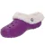 SANDÁLIA CROCS MAMMOTH EVO CLOG INFANTIL ROXO/BRANCO
