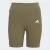 SHORTS ADIDAS 3 LISTRAS C/BOLSO FEMININO VERDE