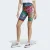 SHORTS ADIDAS BIKE FARM FEMININO AZUL/LARANJA