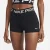 SHORTS NIKE PRO 3" FEMININO PRETO