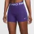 SHORTS NIKE PRO 365 FEMININO ROXO