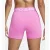 SHORTS NIKE PRO 365 FEMININO ROSA/BRANCO