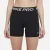 SHORTS NIKE PRO 365 FEMININO PRETO