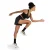 SHORTS OLYMPIKUS CORRE 3 FEMININO PRETO/PRATA