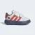 TÊNIS ADIDAS GRAND COURT MICKEY CF BABY INFANTIL BRANCO/VERMELHO