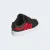 TÊNIS ADIDAS HOOPS 4.0 CF INFANTIL PRETO/VERMELHO