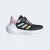 TÊNIS ADIDAS TENSAUR RUN 3.0 EL INFANTIL PRETO/ROSA