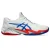 TÊNIS ASICS COURT FF 3 NOVAK CLAY MASCULINO BRANCO/AZUL