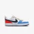 TÊNIS NIKE COURT BOROUGH LOW RECRAFT INFANTIL BRANCO/MARINHO