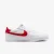 TENIS NIKE COURT SHOT MASCULINA BRANCO/VERMELHO
