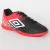 TÊNIS UMBRO INDOOR FIFTY II PRETO/VERMELHO