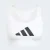 TOP ADIDAS LOGO SUPORTE MEDIO FEMININO BRANCO