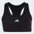 TOP ADIDAS TREINO BASICO SUPORTE MEDIO FEMININO PRETO