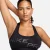 TOP NIKE PRO SWOOSH FEMININO PRETO
