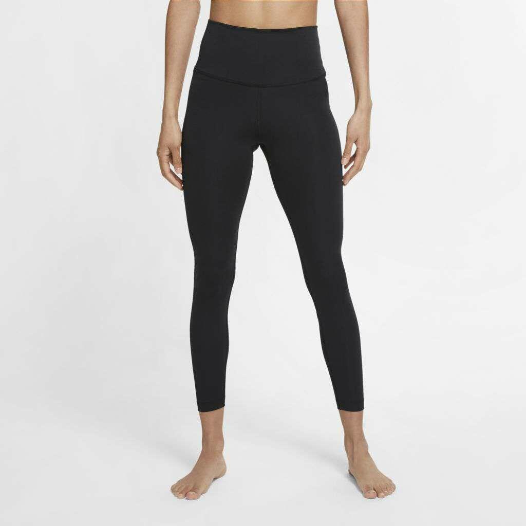 Calça Legging Nike Yoga 7/8 Feminina - Preto+Branco