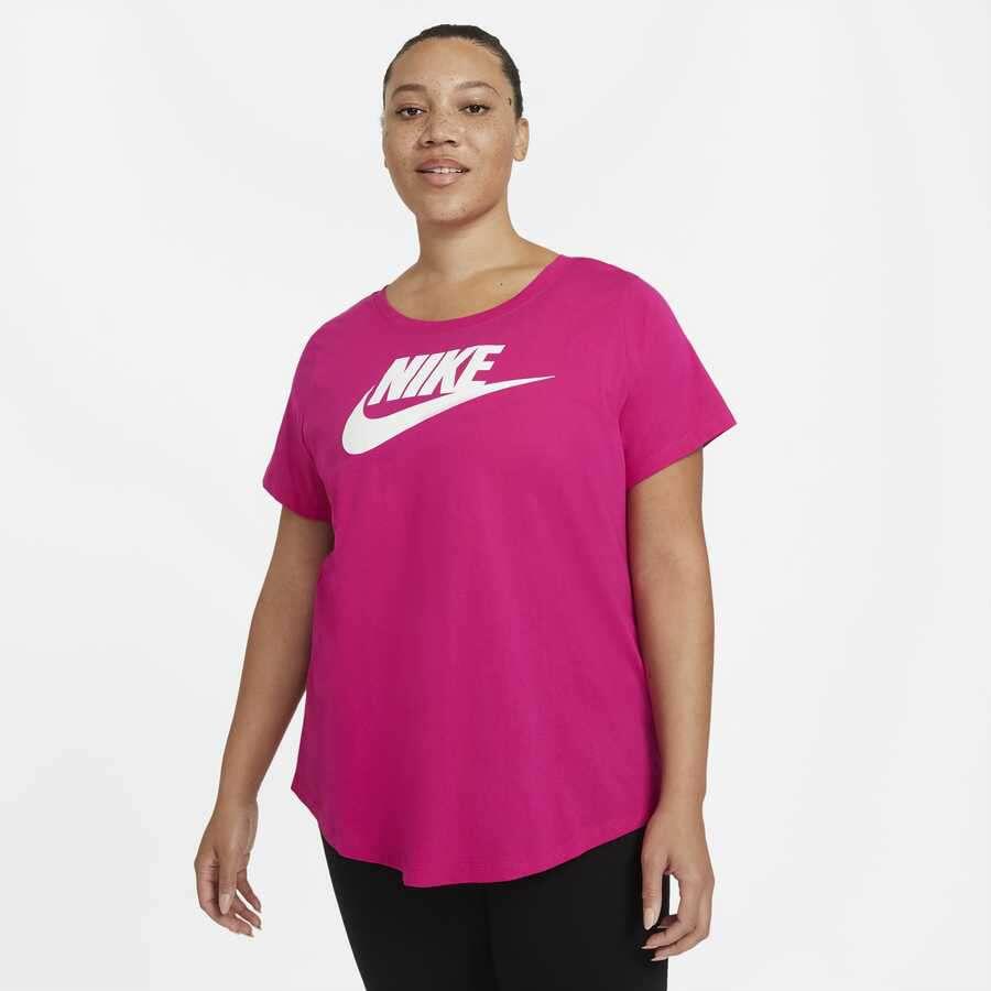 camiseta nike plus size