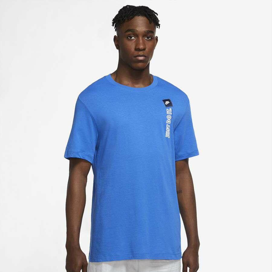 camiseta nike sportswear bordado manga longa masculina