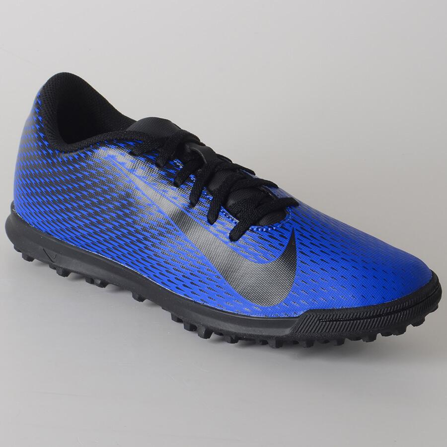 Chuteira nike hot sale bravata azul