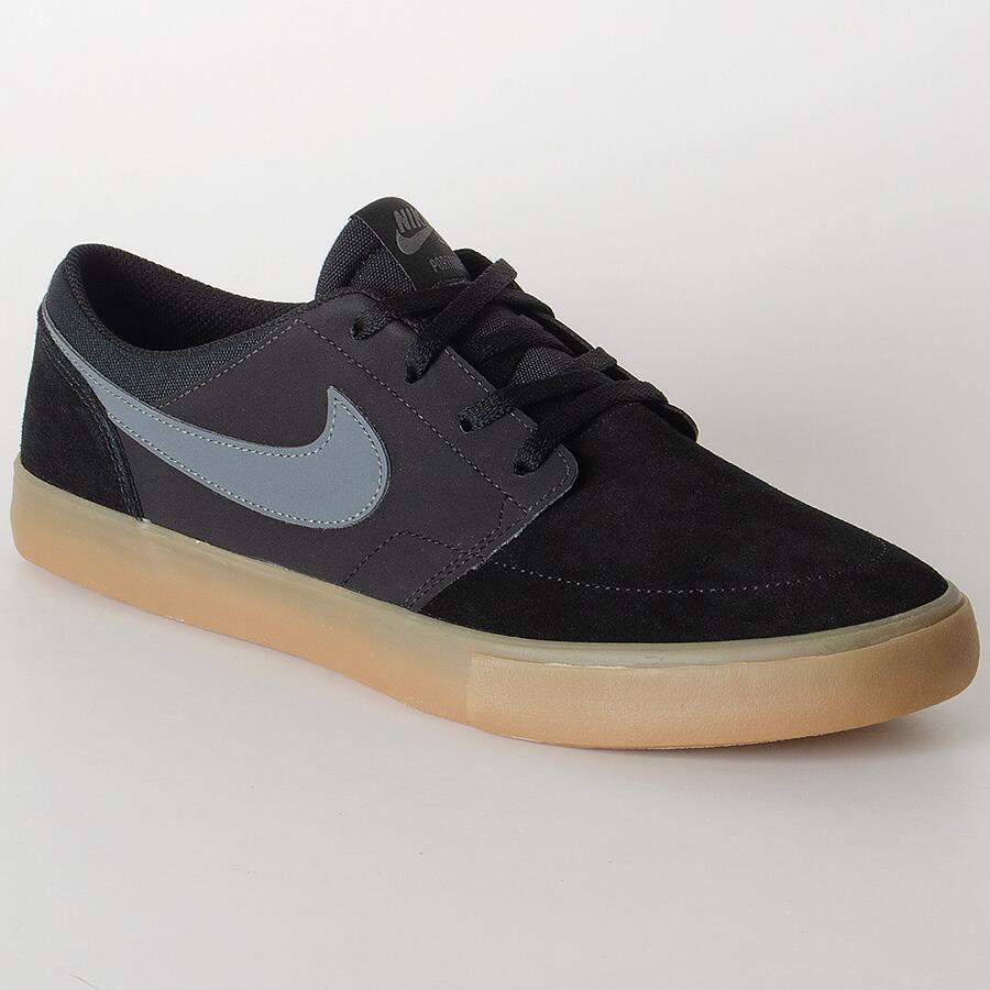 Tênis couro nike sb store portmore ii solar masculino