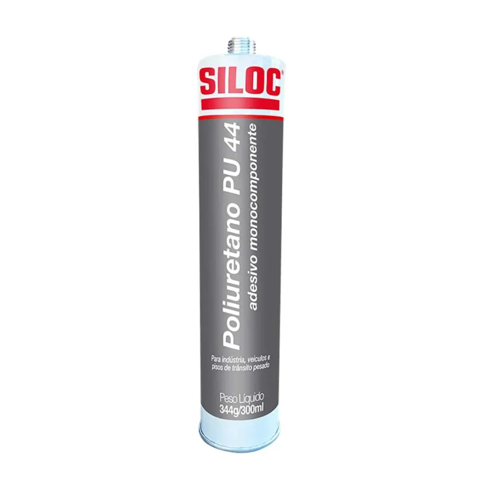 ADESIVO DE POLIURETANO PU-44, BRANCO, 300 ML (345G) - SILOC