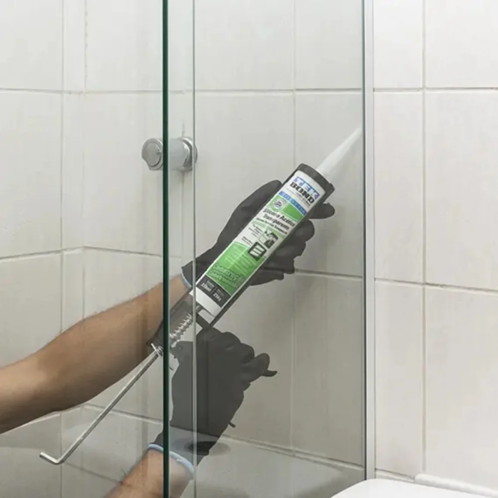 ADESIVO DE SILICONE ACÉTICO CONSTRUÇÃO 256G (270 ML) TRANSPARENTE - TEK BOND