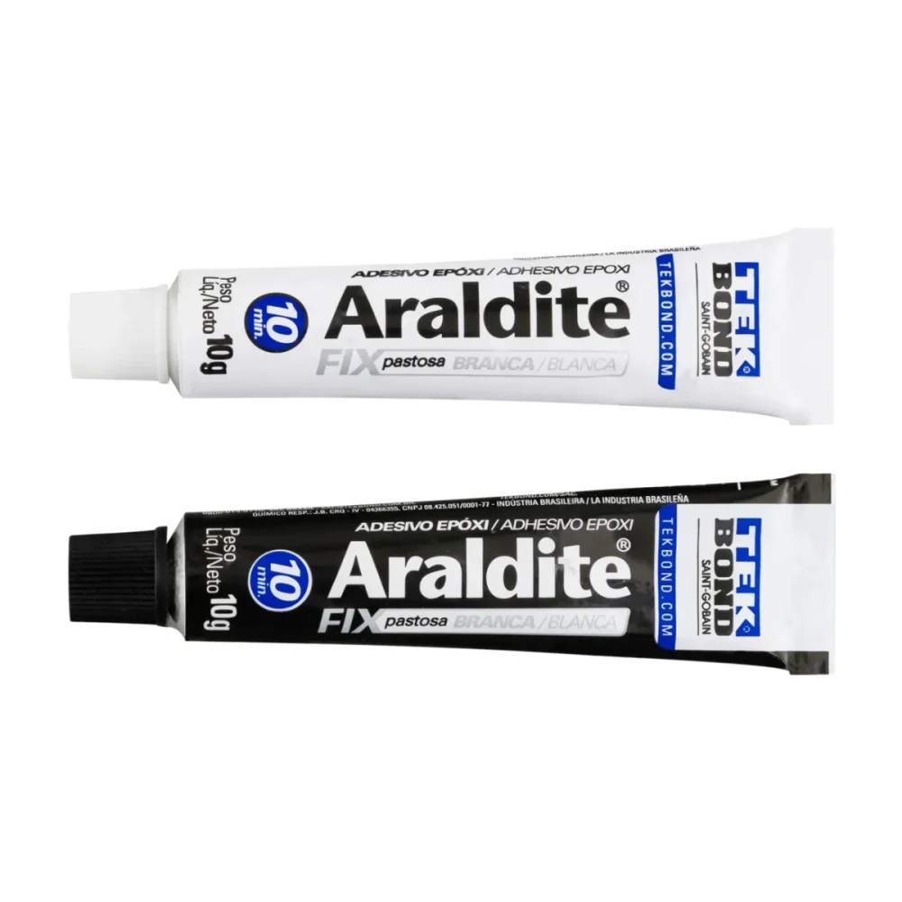 ADESIVO EPOXI ARALDITE PASTOSO 10MIN 20G BRANCO - TEKBOND