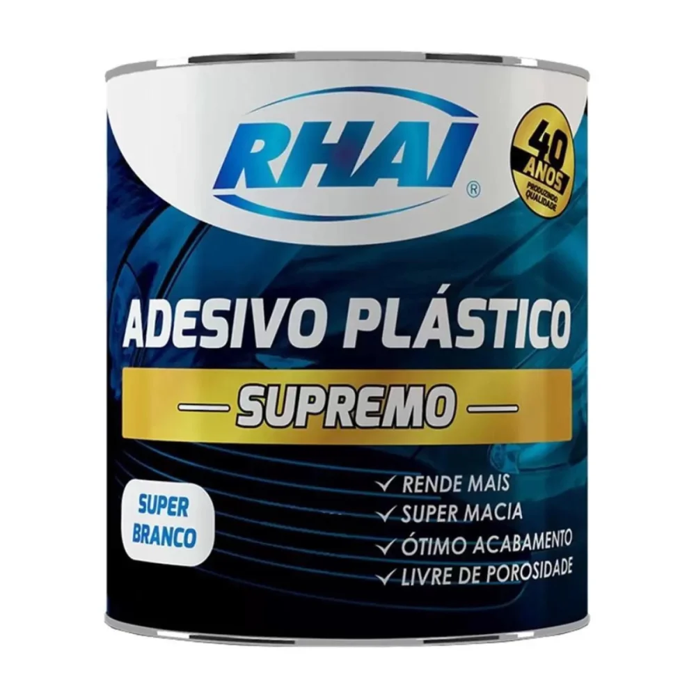 ADESIVO PLASTICO BRANCO 1 KG - RHAI