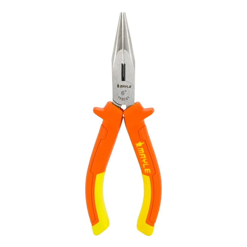 ALICATE DE BICO MEIA-CANA 6" ISOLADO EMBORRACHADO 119241M - MAYLE