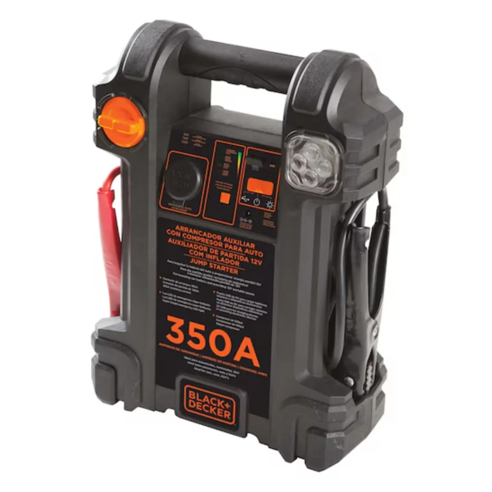 AUXILIAR DE PARTIDA 12V 350A JS350CC BIVOLT - BLACK&DECKER