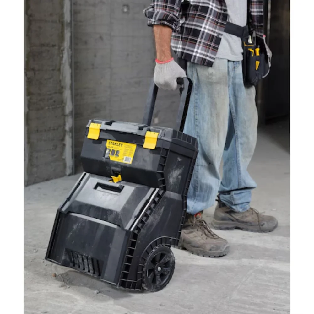 CAIXA MONOBLOCO COM RODAS 45 CM (18") STST18800 - STANLEY