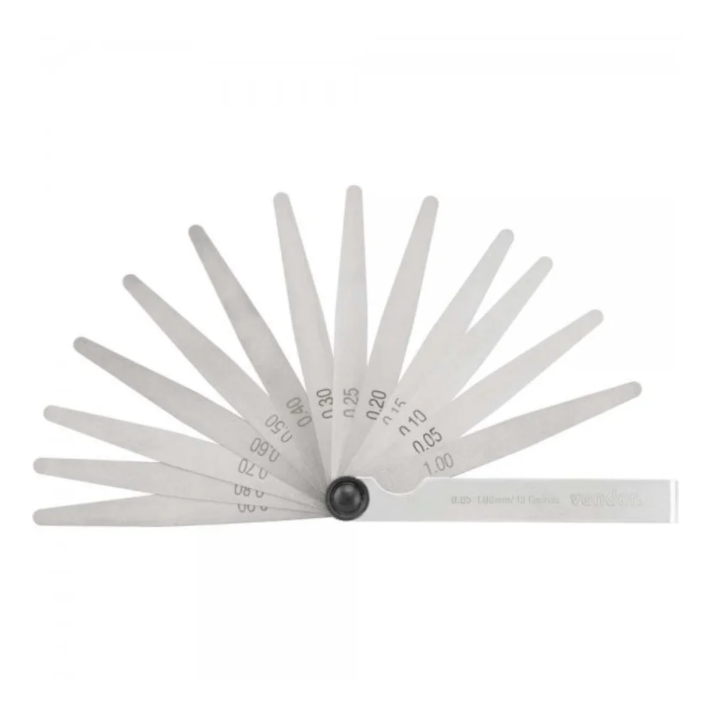 CALIBRE DE FOLGA COM 13 LÂMINAS 0.05 A 1 MM CF-013 - VONDER