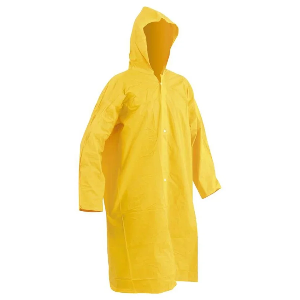 CAPA PARA CHUVA DE PVC LAMINADO SEM FORRO XG AMARELA - NOVE54