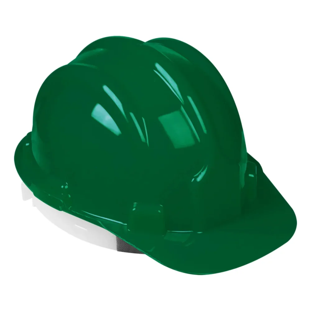 CAPACETE DE PROTECAO COM CARNEIRA, C.A 31469, VERDE - WORKER