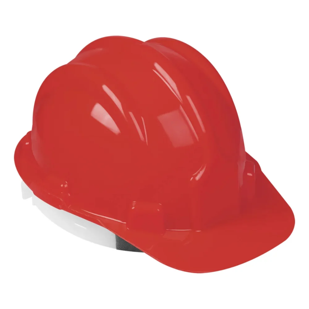 CAPACETE DE PROTECAO COM CARNEIRA, C.A 31469, VERMELHO - WORKER