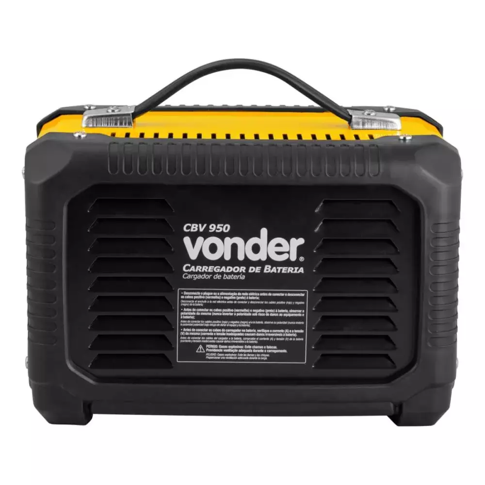 CARREGADOR DE BATERIA 25 - 90 AH 220 V CBV 950 - VONDER