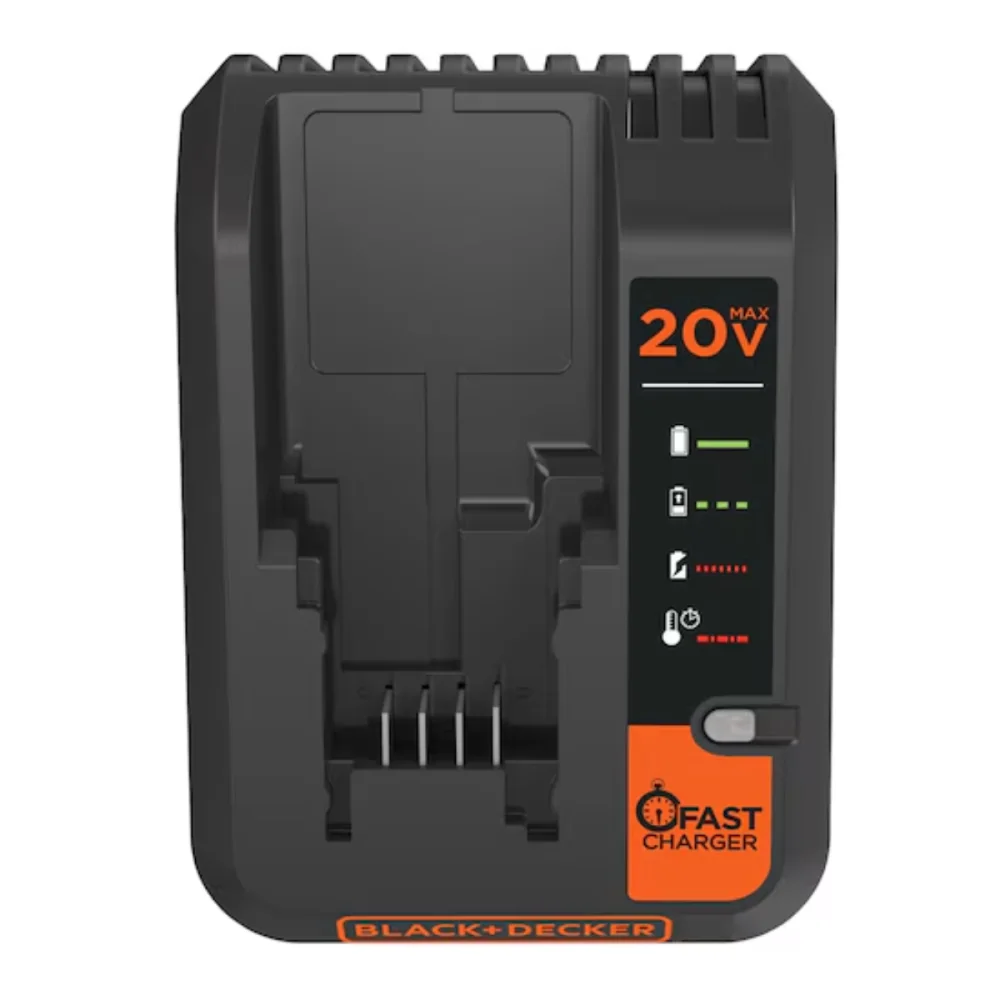 CARREGADOR DE BATERIA DE LÍTIO 20V MAX BDCAC202B-BR - BLACK&DECKER