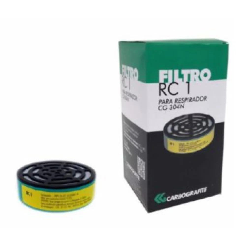 CARTUCHO (FILTRO) RC 1 PARA PARTICULAS CLASSE P2 - CARBOGRAFITE