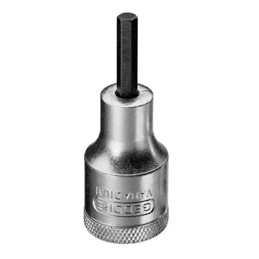 CHAVE SOQUETE HEXAGONAL (ALLEN) 3/8", ENCAIXE 1/2" (IN19-3/8) - GEDORE